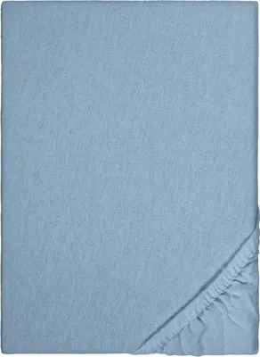 Zdjęcie produktu dla Prześcieradło Winterflausch niebieskie 140 x 190 - 160 x 200 cm