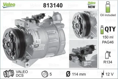 Image de Compresseur de climatisation VALEO 813140