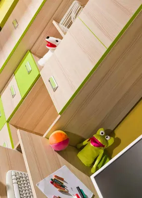Produktbild von Jugendzimmer Kommode Kinder Zimmer Kommoden Schrank Anrichte Sideboard Holz Neu