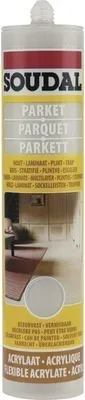 Produktbild von Soudal Parkett Dichtstoff Hellgrau 290 ml