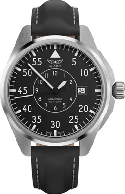 Produktbild von Fliegeruhr V.3.39.0.340.4 schwarz
