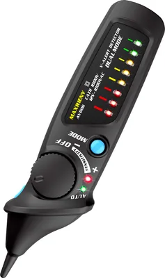 Zdjęcie produktu dla MAXRIENY AVD06 Dwutrybowy detektor napięcia AC 12V/48V��1000V Bezdotykowy tester napięcia AC z funkcją latarki