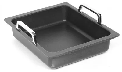 GN 1/2 Behälter 26,5x32,5 cm, antihaft, Edelstahlgriffe