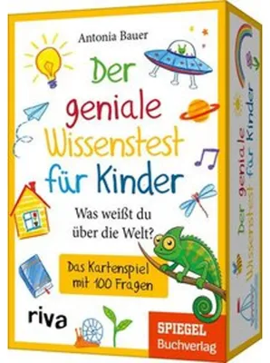 Produktbild von Der geniale Wissenstest für Kinder - Was weißt du über die Welt?