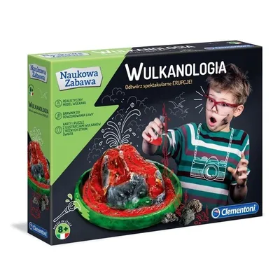 Obrázok produktu pre Kreatívna Sada Laboratórium Vulkanológie Vedecká Zábava Pre Deti Clementoni