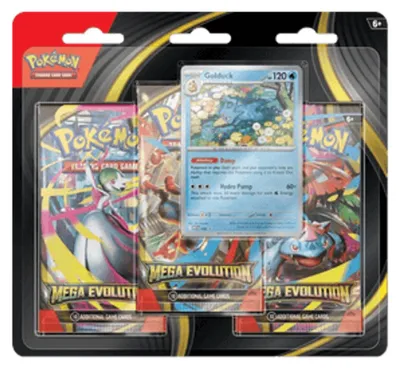 Immagine prodotto di Pokemon Mega Evoluzione: Golduck 3-Pack Blister