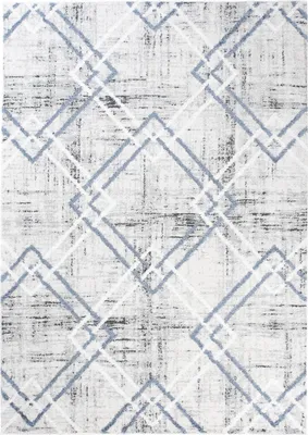 Produktbild von Beige Teppich Mazovia - Moderner, Geometrischer Teppich für Wohnzimmer, Schlafzimmer, Büro - 120 x 170 cm
