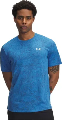 Produktbild von Under Armour Tech Pixelate Kurzarm-t-shirt Blau M / Regular Mann Blau M