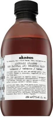 Zdjęcie produktu dla Davines Alchemic Shampoo szampon koloryzujący do włosów brązowych Tobacco 280 ml