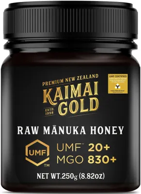 Produktbild von Kaimai Gold MGO 830+ / UMF 20+ Manuka Honig * 250g Premium Monofloral UMF® Certified Neuseeland ManukaHonig * 600 625 633 696 700 720 800 820 829 850
