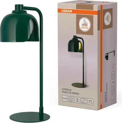 Obrázek produktu pro Stolní lampa OSRAM Corolle table G9 zelená