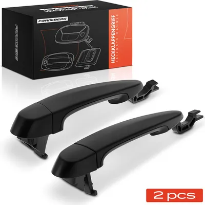 Image de Frankberg 2x Poignée de porte Arrière Droit Gauche pour BMW 3er E90 E92 E93 E70 X6 E71 E72