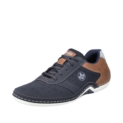 Produktbild von Rieker Herren Schuhe Halbschuhe Schnürschuhe 07506, Größe:41 EU, Farbe:Blau