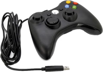 Zdjęcie produktu dla USB Wired Gamepad Kontroler Joystick - czarny