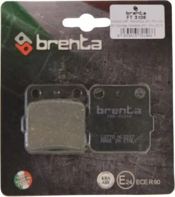 Produktbild von Bremsbeläge Brenta 3106 organisch hinten für Honda TRX 300 400