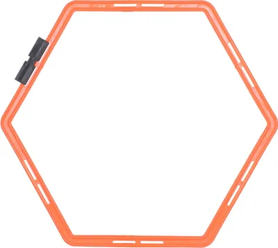 Obrázok produktu pre Multipack 4ks Agility Hex preskakovací šesťuholník, oranžová