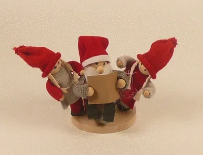 Produktbild von Weihnachtsmann mit Kindern Figur Weihnachten Weihnachtsdeko Weihnachtsfigur
