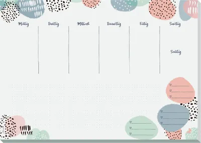 Produktbild von sigel Papier-Schreibunterlage Jolie "Mint Inspiration" A3 420 x 297 mm 30 Blatt