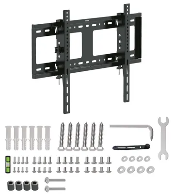 Produktbild von 3mk SlimGrip Pro 80 Wandhalterung für Fernseher 32"-80", Neigbar, Flach, Abstand 62mm, Traglast bis zu 80 kg, VESA 150x150 bis 600x400, Neigungsverstellung ±10°, Flache und gebogene Fernseher