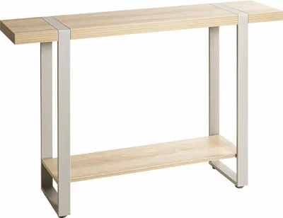 Produktbild von Konsole >37701< in eiche Nachbildung / Metall - 120x82x30cm (BxHxT)