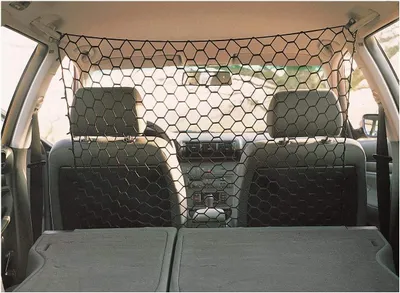 Produktbild von Autonet – Hundegitter für Autos – Für sichere Reisen – Universelle Befestigung – 19,5 x 12 x 4 cm – Schwarz