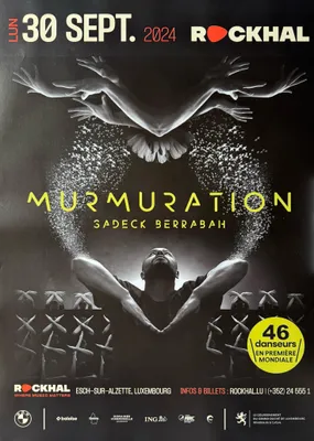Obrázok produktu pre Murmuration – Sadeck Berrabah – Luxembursko 2024 – PLAGÁT – 60x86 cm