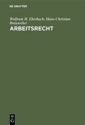 Produktbild von Arbeitsrecht