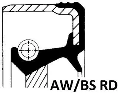 Produktbild von Elring Wellendichtring, Kurbelwelle Stirnseitig 590.762