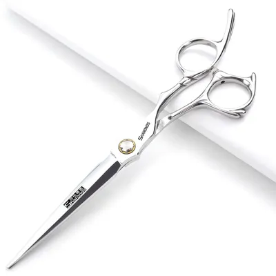 Produktbild von Haarschere 6,5 Zoll professionelle japanische 440C Schneideschere ergonomisch Edelstahl