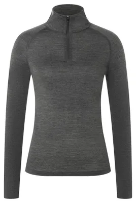 Produktbild von Base 1/4 Zip 175 Women Größe XXL Farbe pirate grey melange