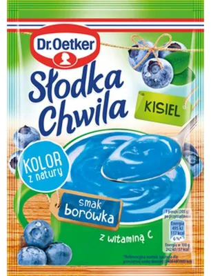Obrázek produktu pro Dr. Oetker Borůvkový pudink 30 g