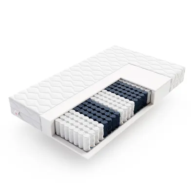 Zdjęcie produktu dla Materac kieszeniowy EVIG 180x200 cm sprężyny kieszeniowe i pianka 22 cm