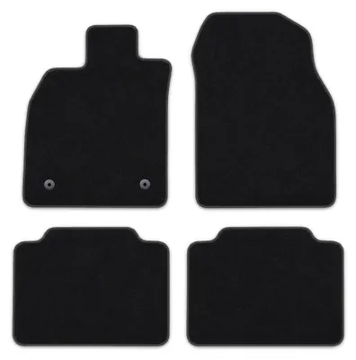 Image de Tapis De Sol De Qualité Supérieure Noir Pour Toyota BZ4x Depuis 2022 4pcs