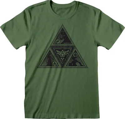 Produktbild von Legend Of Zelda - Triforce Deco - T-Shirt XXL