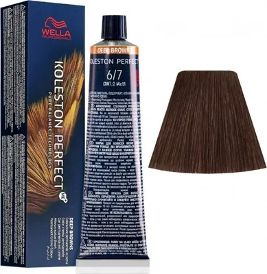 Produktbild von Wella Koleston Perfect Me+ Deep Browns 6/7 Dunkelblonder Sand 60 ml