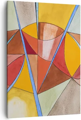 Produktbild von Bild auf Leinwand - Leinwandbild - Einteilig - Abstraktion modern - 50x70cm - Wand Bild - Wanddeko - Wandbilder - Leinwanddruck - Wanddekoration - Leinwand bilder - Wandbild - PA50x70-3960