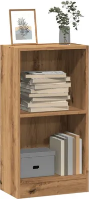 Obrázok produktu pre Maison Exclusive - Knižnica Artisan z dubového dreva 40x24x76 cm Drevený materiál