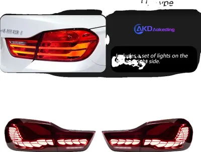Produktbild von Rücklichtanbau, dynamische Signalmerkmale, hohe Lumenleistung, Rotes Ein Set