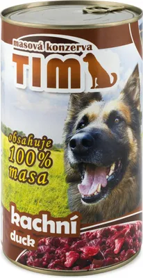 Obrázek produktu pro Konzerva pro psy Falco TIM 1200g kachní kachní