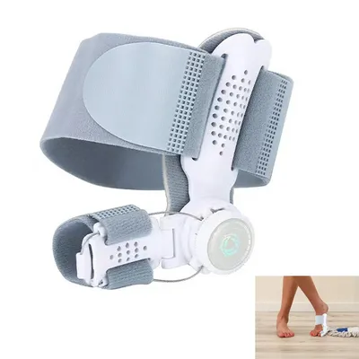 Produktbild von Hallux Valgus Korrektur ,Einstellbar Hallux Valgus Schiene ,einsetzbar Wiederverwendbar,Drehbar 180°, Unisex, Alltagstauglich, Grau