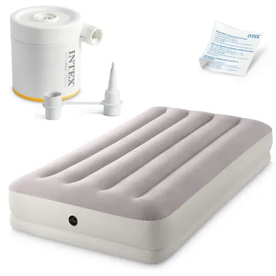 Produktbild von Aufblasbares Bett Intex 64177 PRESTIGE MID-RISE TWIN 99x191x30 cm