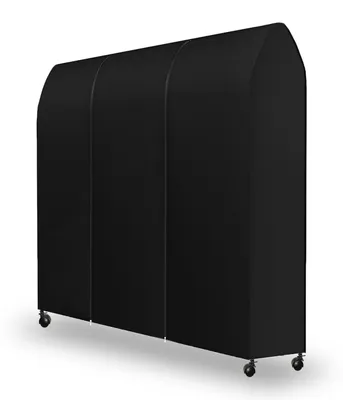 Immagine prodotto di Copertura per appendiabiti, 110 cm, traspirante, con cerniera, colore nero
