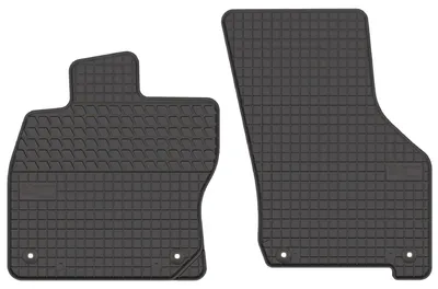 Produktbild von Gummimatten Fußmatten Vorne Schwarz für Audi A3 8Y 2020-
