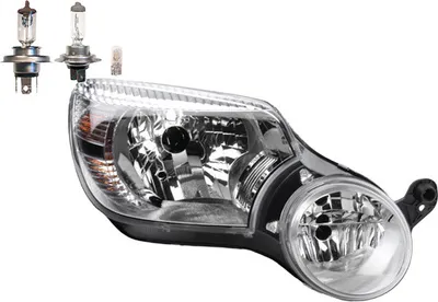 Produktbild von Johns, Scheinwerfer Halogen kompatibel zu Skoda Yeti 05/2009 -09/13 Rechts Leuchtmittel 5L1941018A 5L1941016A