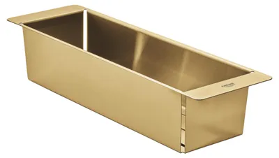 Sieb aus Edelstahl, 490 x 150 x 100 mm, spülmaschinengeeignet