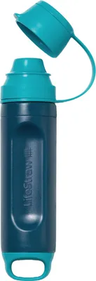 Produktbild von LifeStraw Peak Series Personal Filter Straw Solo, Wasser Notfallfilter Strohhalm, Blue Rasperry
