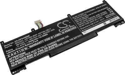 Produktbild von TECHTEK Laptop Akkus Kompatibel mit [HP] ProBook 430 G8, ProBook 430 G8 203F4EA, ProBook 430 G8 203F6EA, ProBook 430 G8 Notebook PC, ProBook 430 G827