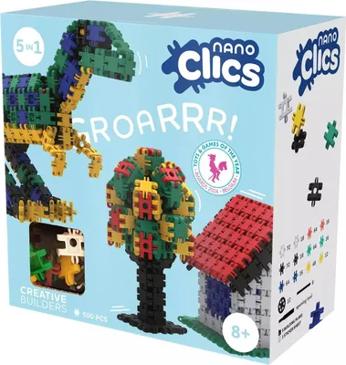 Produktbild von Nano Clics Für kreative Baumeister 500 Teile, Clicformers