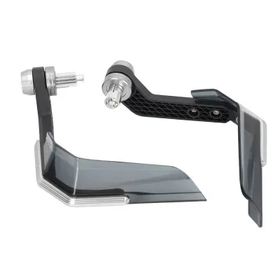 Obrázok produktu pre 22 mm univerzálny hliníkový chránič ruky na motocykel pre športové terénne motorky, ATV a motokros, strieborný