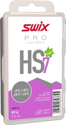 Produktbild von SWIX HS7 Violet -2°C/-8°C 60g Skiwachs violett